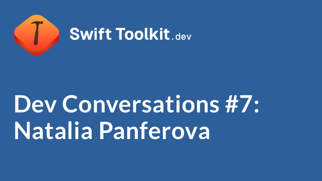 Swift toolkit Dev Conversations banner