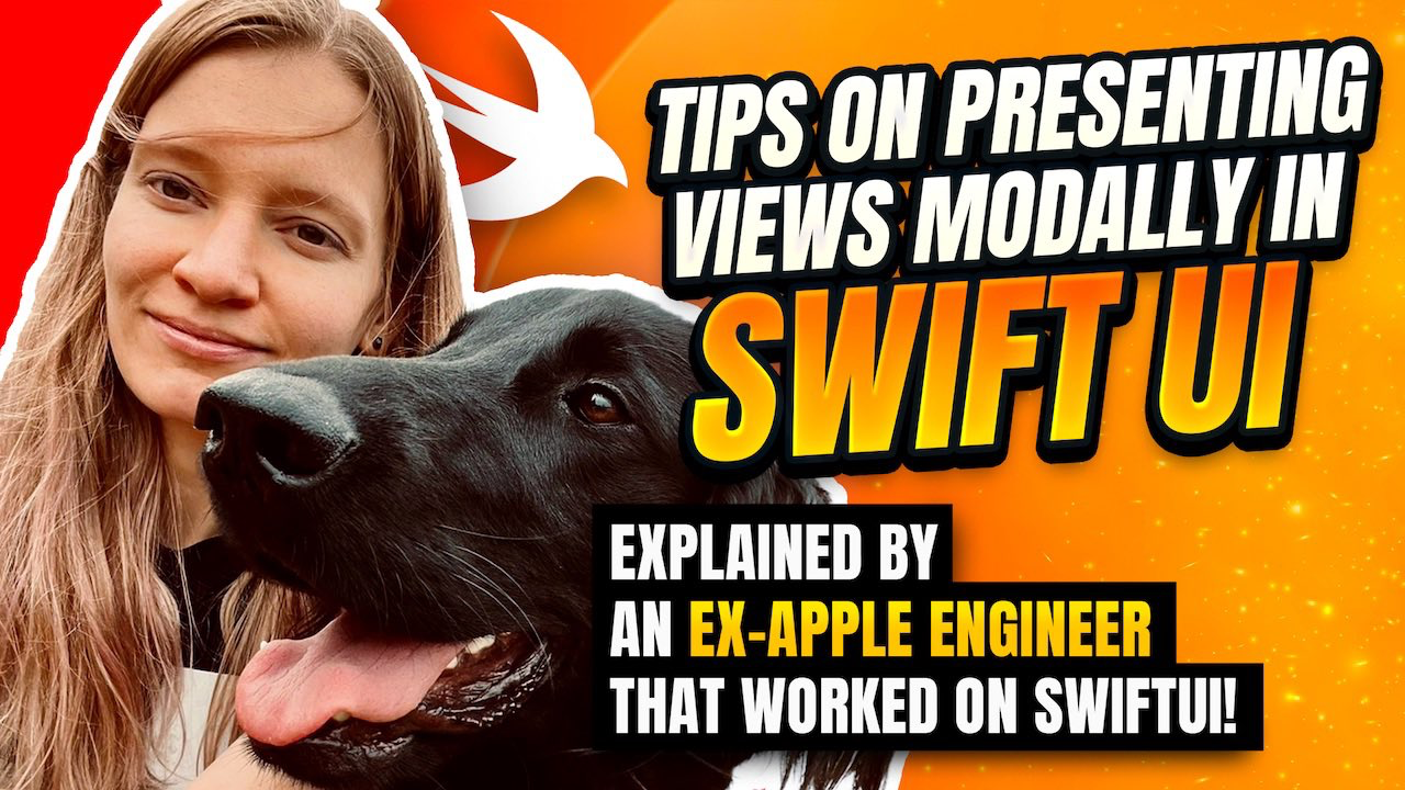 YouTube video thumbnail image with Natalia and her dog