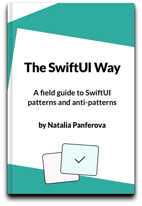 The SwiftUI Way by Natalia Panferova book cover