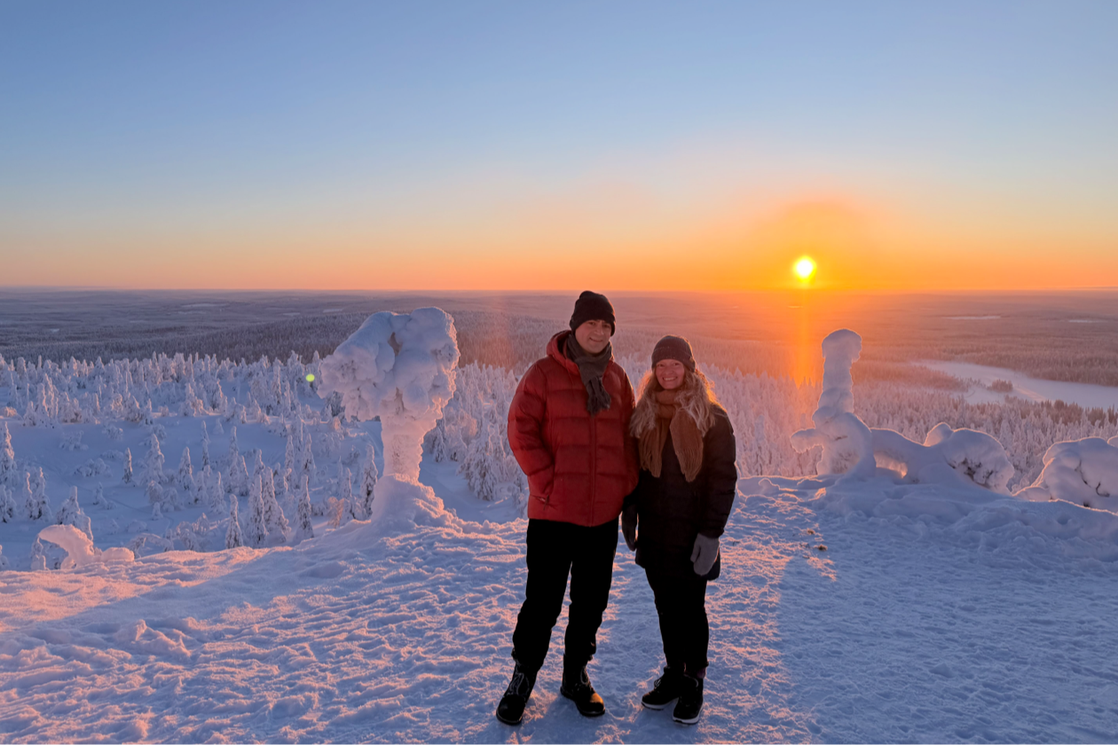 Natalia Panferova and Matthaus Woolard in Iso-Syöte