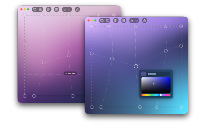 Adding rows and adjusting colors in Tintly