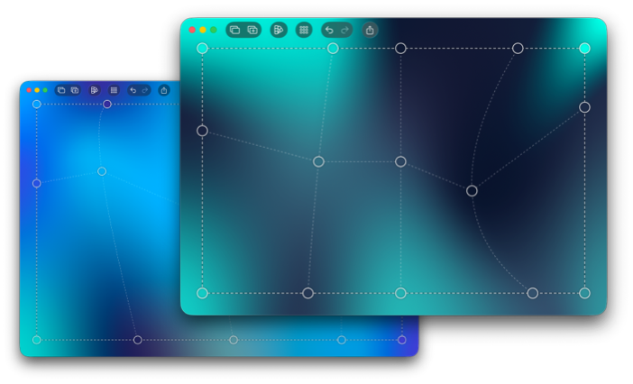 Screenshots of Tintly on macOS