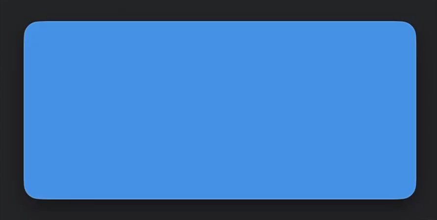 A macOS window with animated background color gradually transitioning over time
